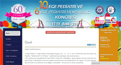 Desktop Screenshot of egepediatrikongresi.com